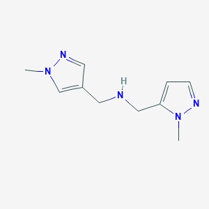 [(1-methyl-1H-pyrazol-4-yl)methyl][(1-methyl-1H-pyrazol-5-yl)methyl]amine