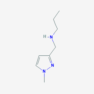 [(1-methyl-1H-pyrazol-3-yl)methyl](propyl)amine