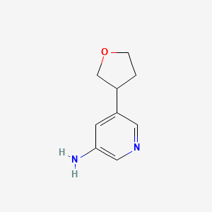 5-(Oxolan-3-yl)pyridin-3-amine