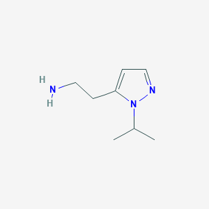 2-[1-(propan-2-yl)-1H-pyrazol-5-yl]ethan-1-amine