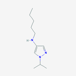 N-pentyl-1-(propan-2-yl)-1H-pyrazol-4-amine