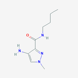 4-Amino-N-butyl-1-methyl-1H-pyrazole-3-carboxamide