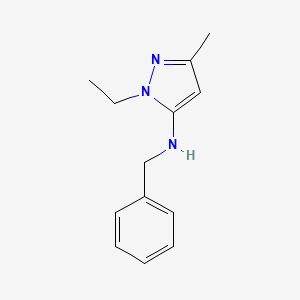 N-benzyl-1-ethyl-3-methyl-1H-pyrazol-5-amine