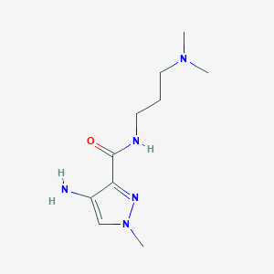 4-Amino-N-[3-(dimethylamino)propyl]-1-methyl-1H-pyrazole-3-carboxamide