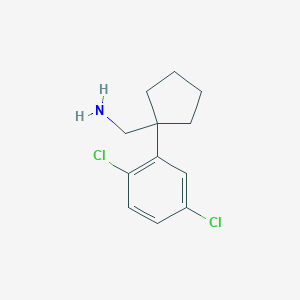 1-(2,5-Dichlorophenyl)cyclopentanemethanamine