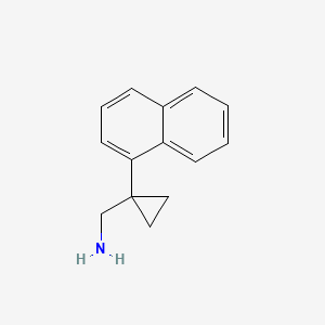 1-(1-Naphthyl)cyclopropanemethanamine