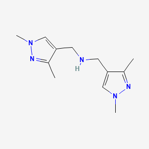 bis[(1,3-dimethyl-1H-pyrazol-4-yl)methyl]amine