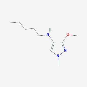 3-methoxy-1-methyl-N-pentyl-1H-pyrazol-4-amine