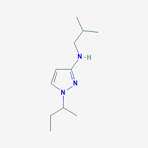 1-(butan-2-yl)-N-(2-methylpropyl)-1H-pyrazol-3-amine