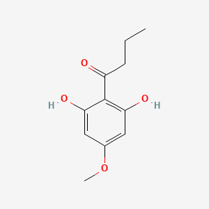 1-(2,6-Dihydroxy-4-methoxyphenyl)butan-1-one