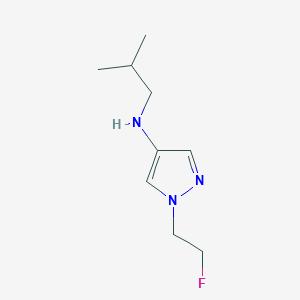 1-(2-fluoroethyl)-N-(2-methylpropyl)-1H-pyrazol-4-amine