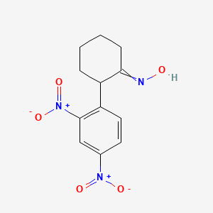 N-[2-(2,4-dinitrophenyl)cyclohexylidene]hydroxylamine