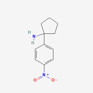 1-(4-Nitrophenyl)cyclopentanamine