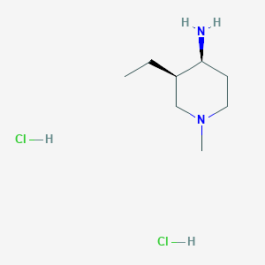 (3R,4S)-3-ethyl-1-methylpiperidin-4-amine dihydrochloride