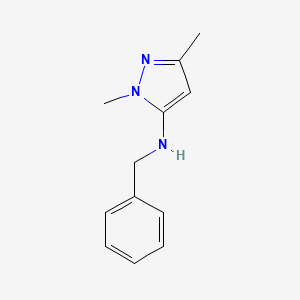 5-Benzylamino-1,3-dimethylpyrazole