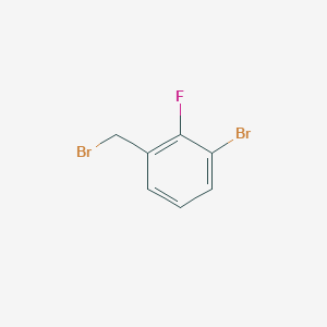 B117381 1-Bromo-3-(bromomethyl)-2-fluorobenzene CAS No. 149947-16-0