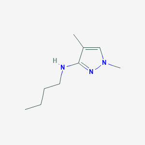 N-butyl-1,4-dimethyl-1H-pyrazol-3-amine