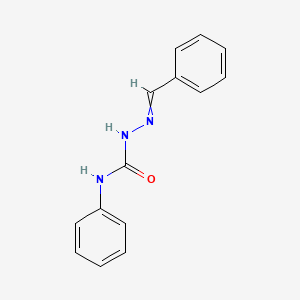 1-Phenyl-3-[(phenylmethylidene)amino]urea