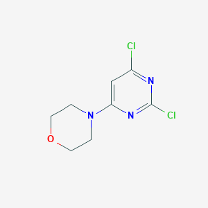 molecular formula C8H9Cl2N3O B117384 4-(2,6-二氯嘧啶-4-基)吗啉 CAS No. 52127-83-0