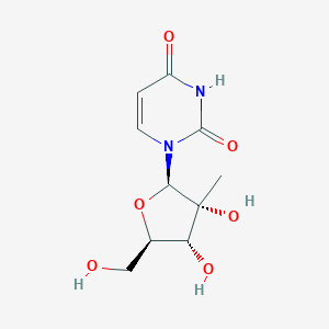 molecular formula C10H14N2O6 B117387 2'-C-methyluridine CAS No. 31448-54-1