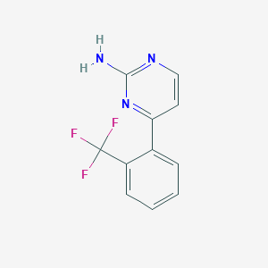 2-Amino-4-(2-trifluoromethylphenyl)pyrimidine