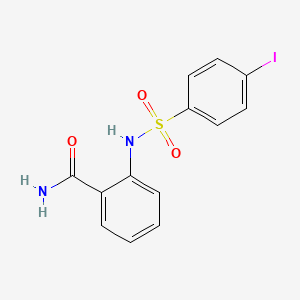 2-(4-Iodobenzenesulfonamido)benzamide