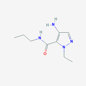 4-Amino-1-ethyl-N-propyl-1H-pyrazole-5-carboxamide