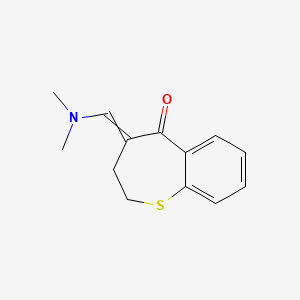 4-[(Dimethylamino)methylidene]-2,3,4,5-tetrahydro-1-benzothiepin-5-one