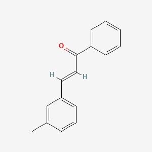 molecular formula C16H14O B1173915 (2E)-3-(3-甲基苯基)-1-苯基丙-2-烯-1-酮 CAS No. 16619-29-7