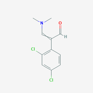 2-(2,4-Dichlorophenyl)-3-(dimethylamino)prop-2-enal