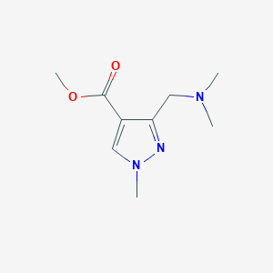 Methyl 3-[(dimethylamino)methyl]-1-methyl-1H-pyrazole-4-carboxylate