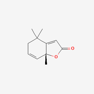 molecular formula C18H18O3 B1173956 Actinidiolide CAS No. 17063-17-1