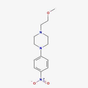 1-(2-Methoxyethyl)-4-(4-nitrophenyl)piperazine