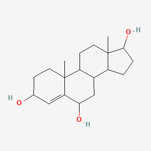 molecular formula C19H30O3 B1173958 4-Androsten-3beta,6alpha,17beta-triol CAS No. 15780-14-0