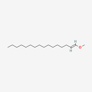 molecular formula C3H3Br2ClO B1173960 Ether, 1-hexadecenyl methyl CAS No. 15519-14-9