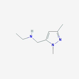 [(1,3-dimethyl-1H-pyrazol-5-yl)methyl](ethyl)amine