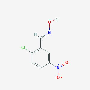 [(2-Chloro-5-nitrophenyl)methylidene](methoxy)amine