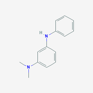 molecular formula C14H16N2 B11739784 N1,N1-dimethyl-N3-phenylbenzene-1,3-diamine 