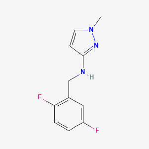 N-(2,5-Difluorobenzyl)-1-methyl-1H-pyrazol-3-amine