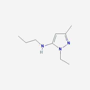 1-ethyl-3-methyl-N-propyl-1H-pyrazol-5-amine