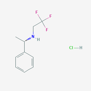 (S)-2,2,2-Trifluoro-N-(1-phenylethyl)ethan-1-amine hydrochloride