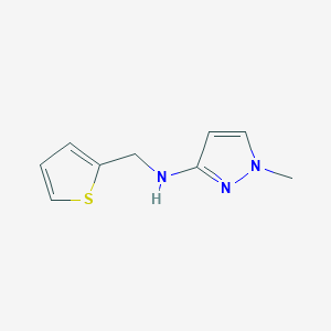 1-methyl-N-(thiophen-2-ylmethyl)-1H-pyrazol-3-amine