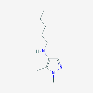 1,5-dimethyl-N-pentyl-1H-pyrazol-4-amine