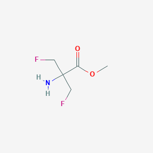 B117401 2-Amino-2-(fluoromethyl)-3-fluoropropanoic acid methyl ester CAS No. 154425-12-4