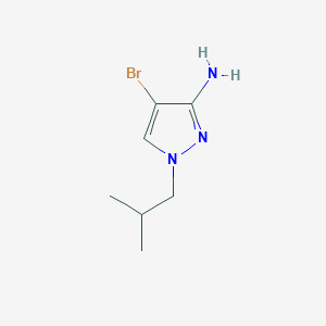 4-Bromo-1-isobutyl-1H-pyrazol-3-amine