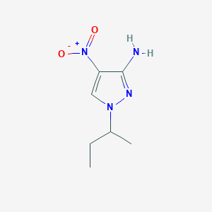 1-(butan-2-yl)-4-nitro-1H-pyrazol-3-amine