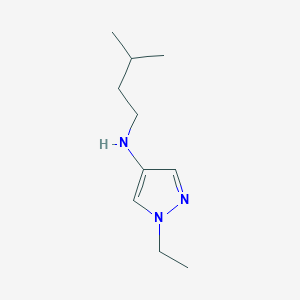 1-ethyl-N-(3-methylbutyl)-1H-pyrazol-4-amine