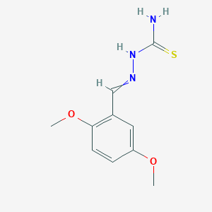 {[(2,5-Dimethoxyphenyl)methylidene]amino}thiourea