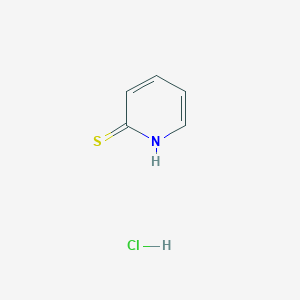 molecular formula C5H6ClNS B11740671 Pyridine-2-thiol hydrochloride 