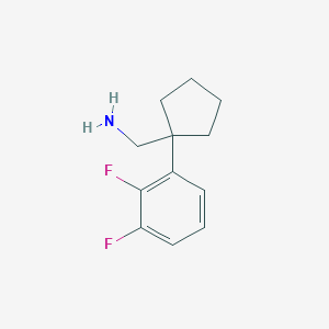 1-(2,3-Difluorophenyl)cyclopentanemethanamine